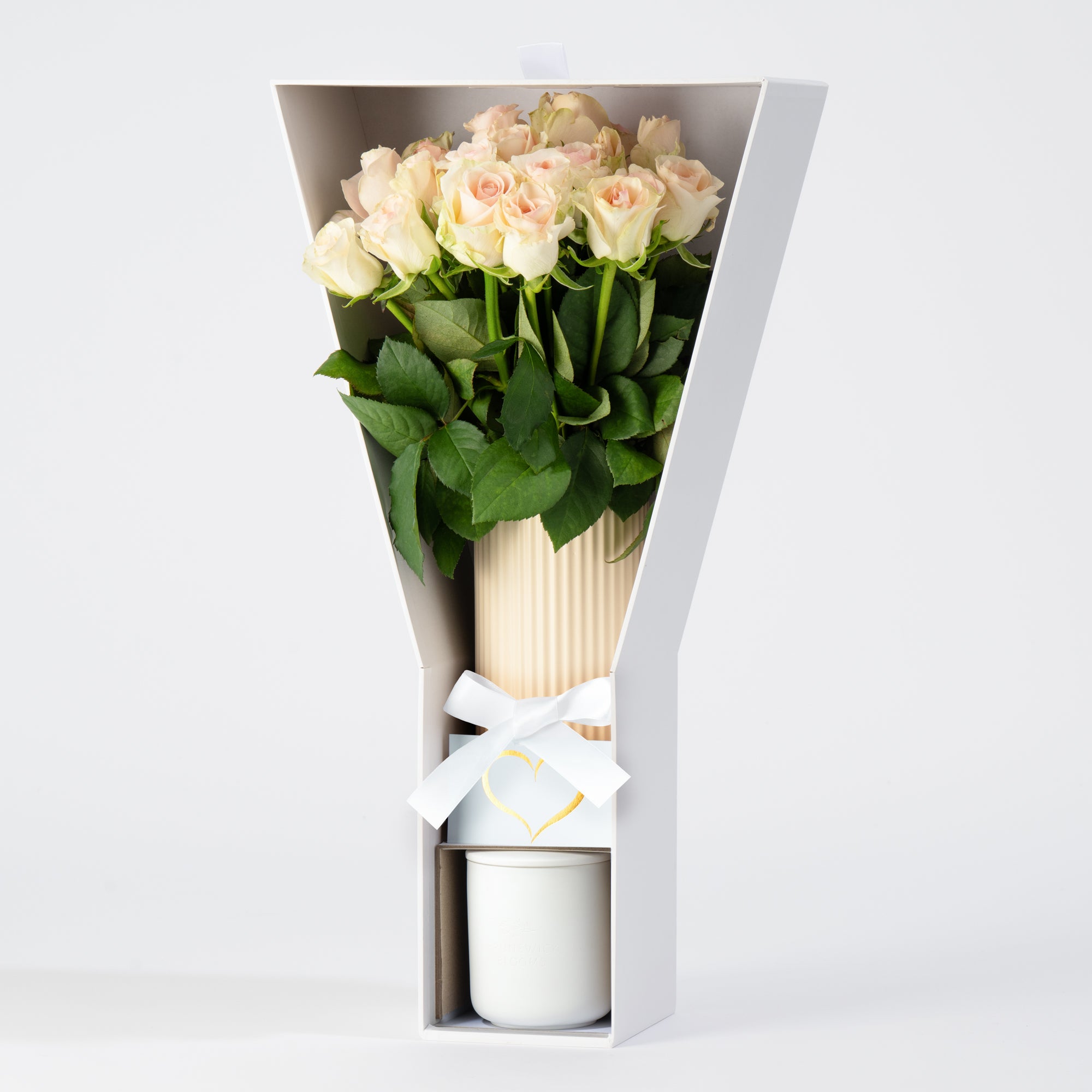 The Rose Affair - Premium White Roses