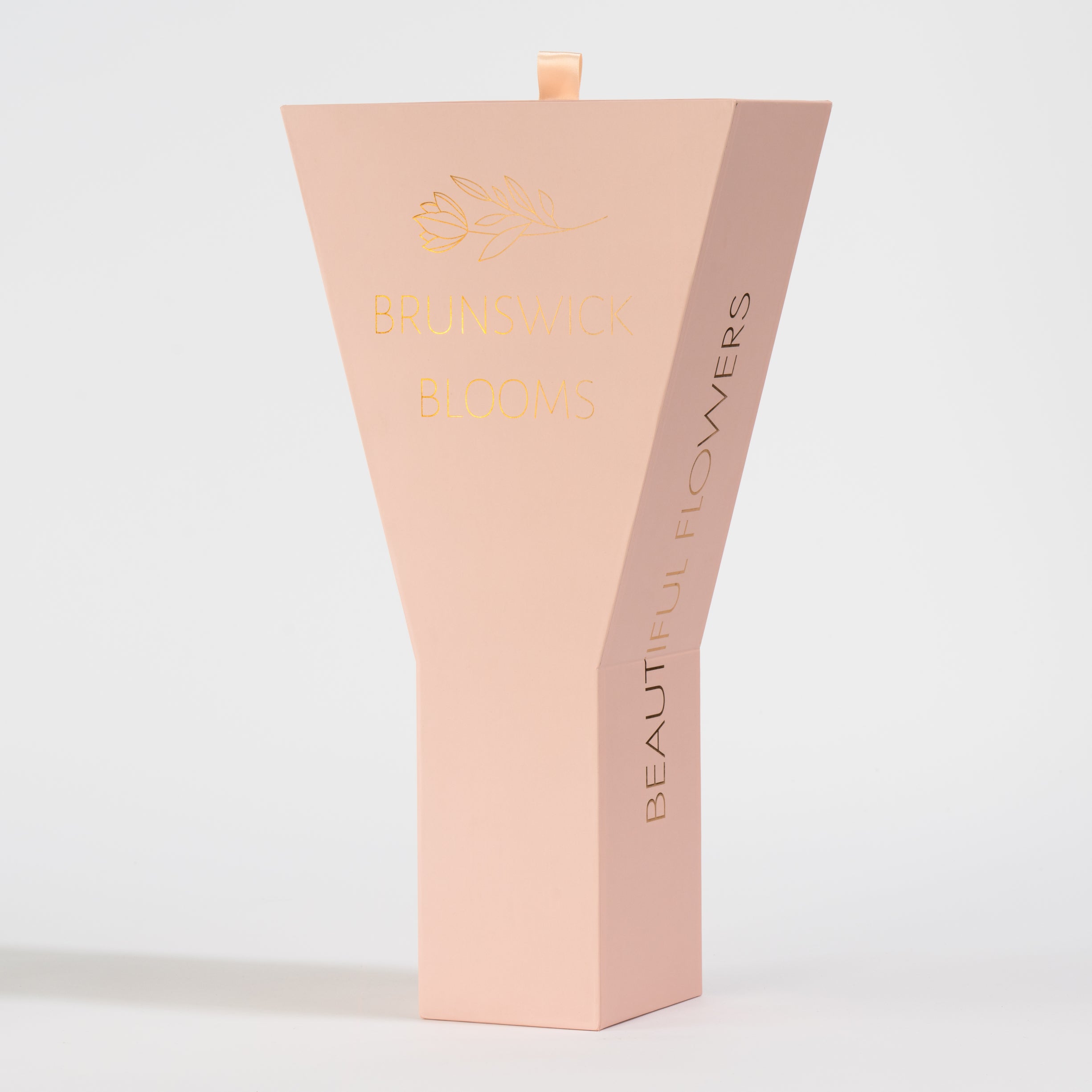 Classic Flower Bouquet + Pink Vessel