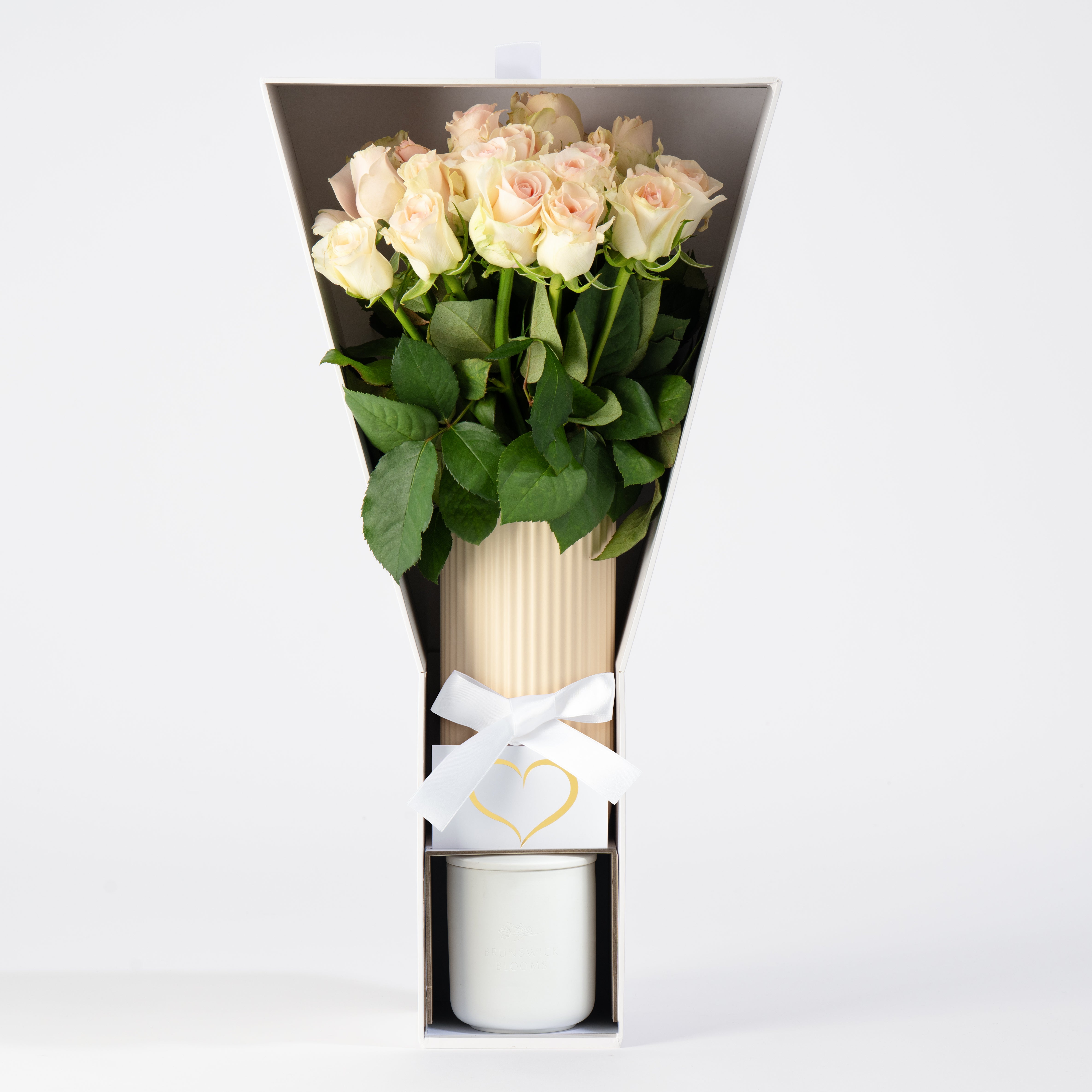 The Rose Affair - Premium White Roses