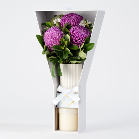 The Velvet Violet - Premium Disbuds Bouquet