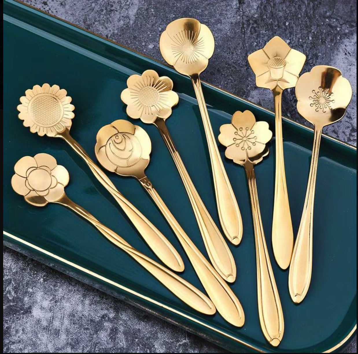 Flower Spoons