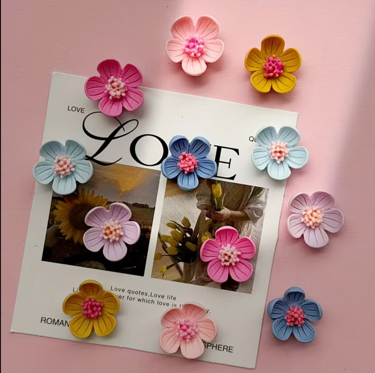 Flower Magnets
