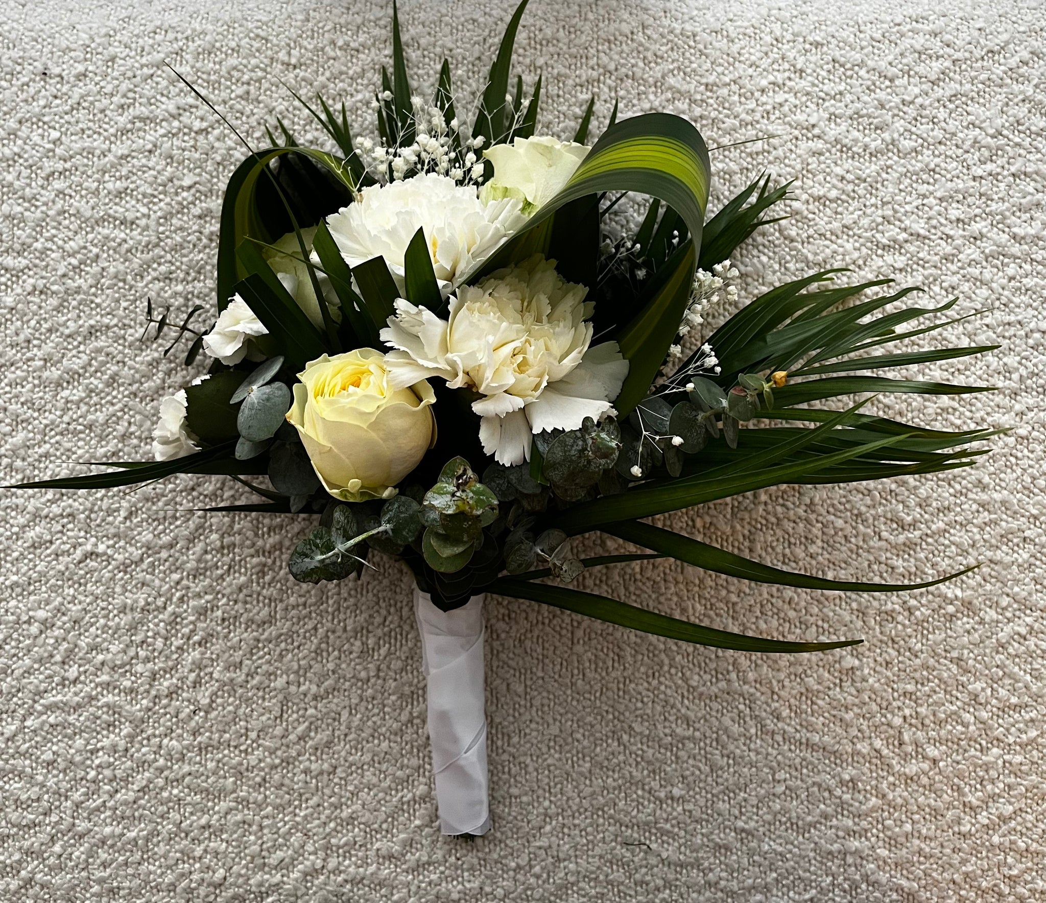 Bridesmaid - White & Green