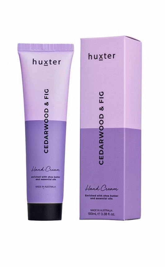 Hand Cream Purple Duo - Cedarwood & Fig 100ml